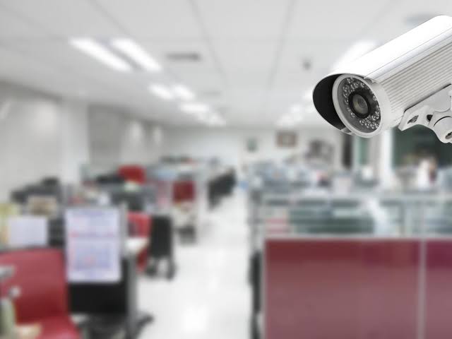 Esquema de implementaci�n de c�maras de seguridad